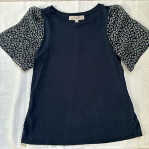 LOFT Tee - Floral Sleeves